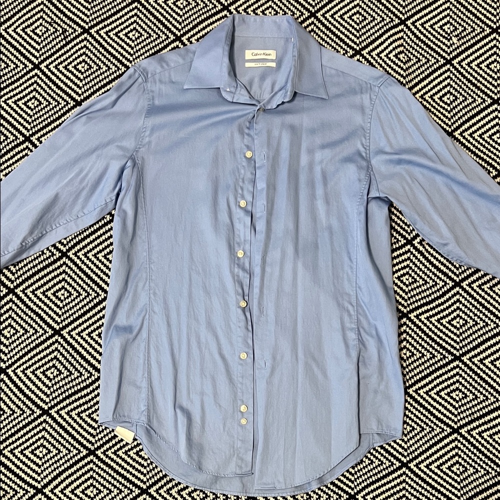 Calvin Klein Light Blue Dress Shirt